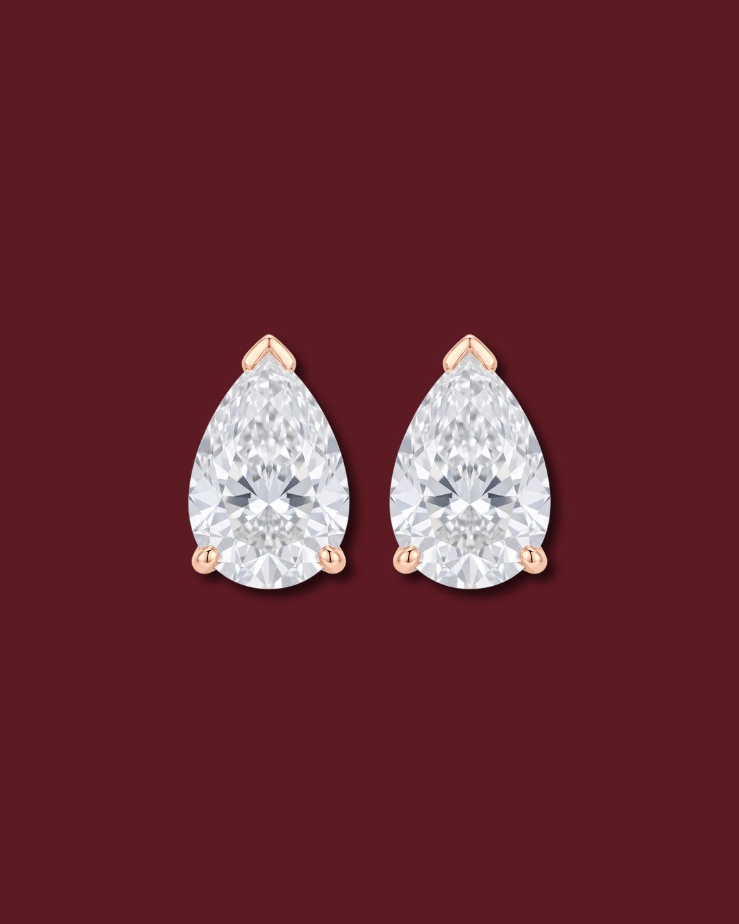 DINA Pear Stud Earrings