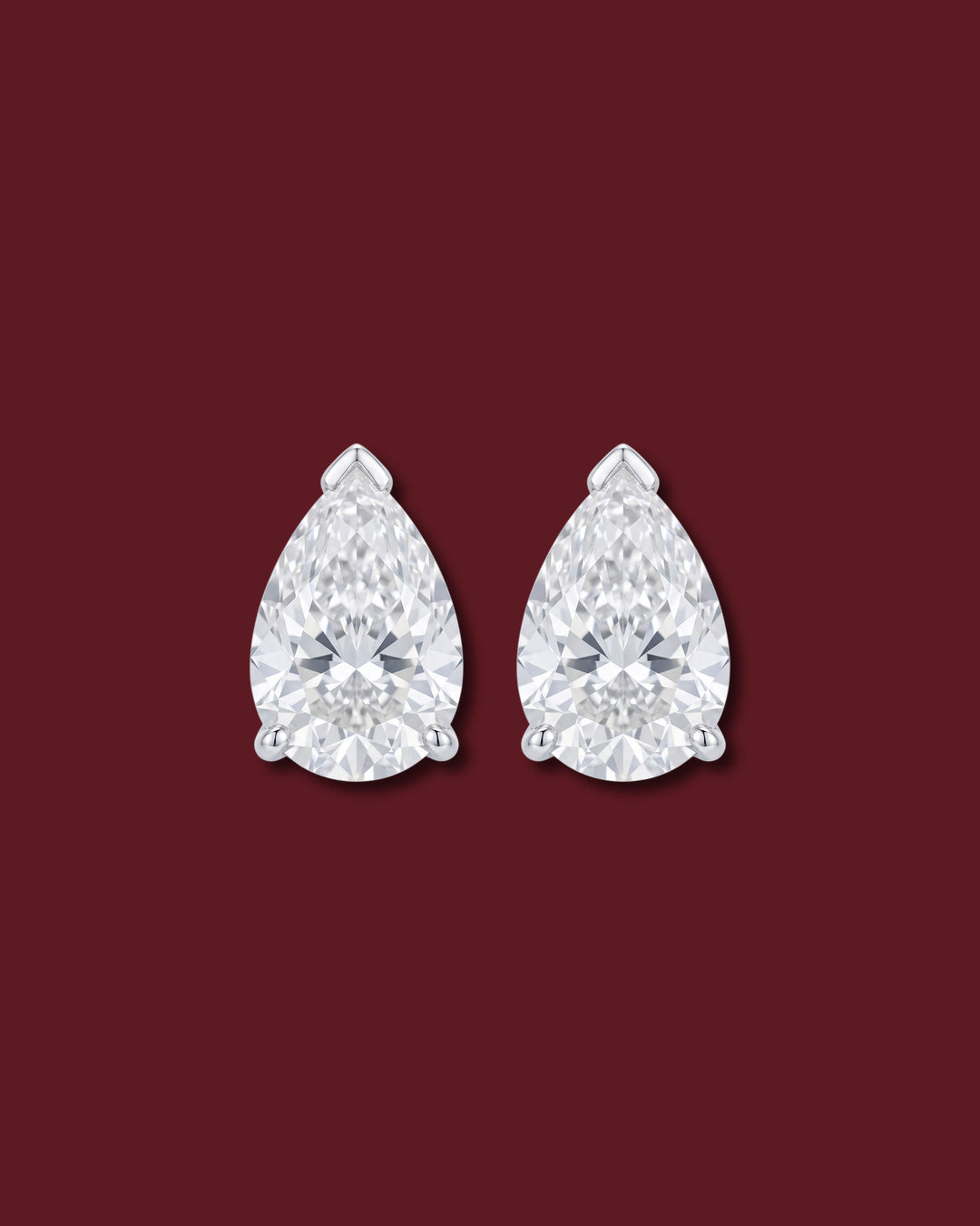 DINA Pear Stud Earrings