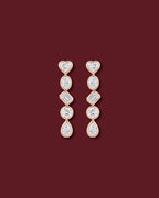 EMMA Bezel Drop Earrings