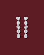EMMA Bezel Drop Earrings