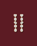 EMMA Bezel Drop Earrings