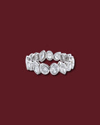 FREYA Varied Bezel Eternity Band
