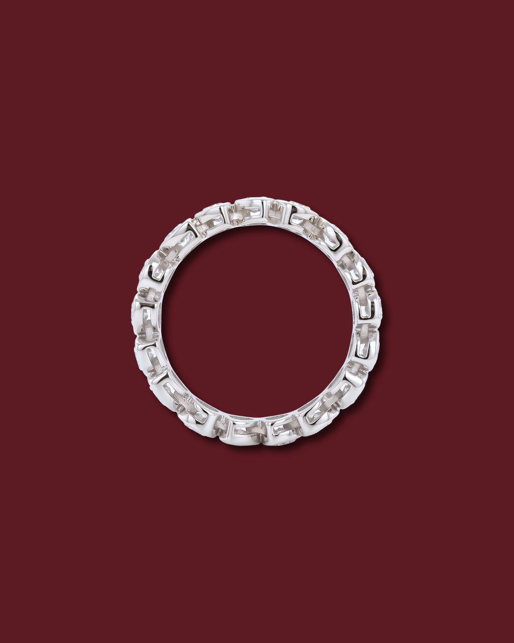 FREYA Varied Bezel Eternity Band